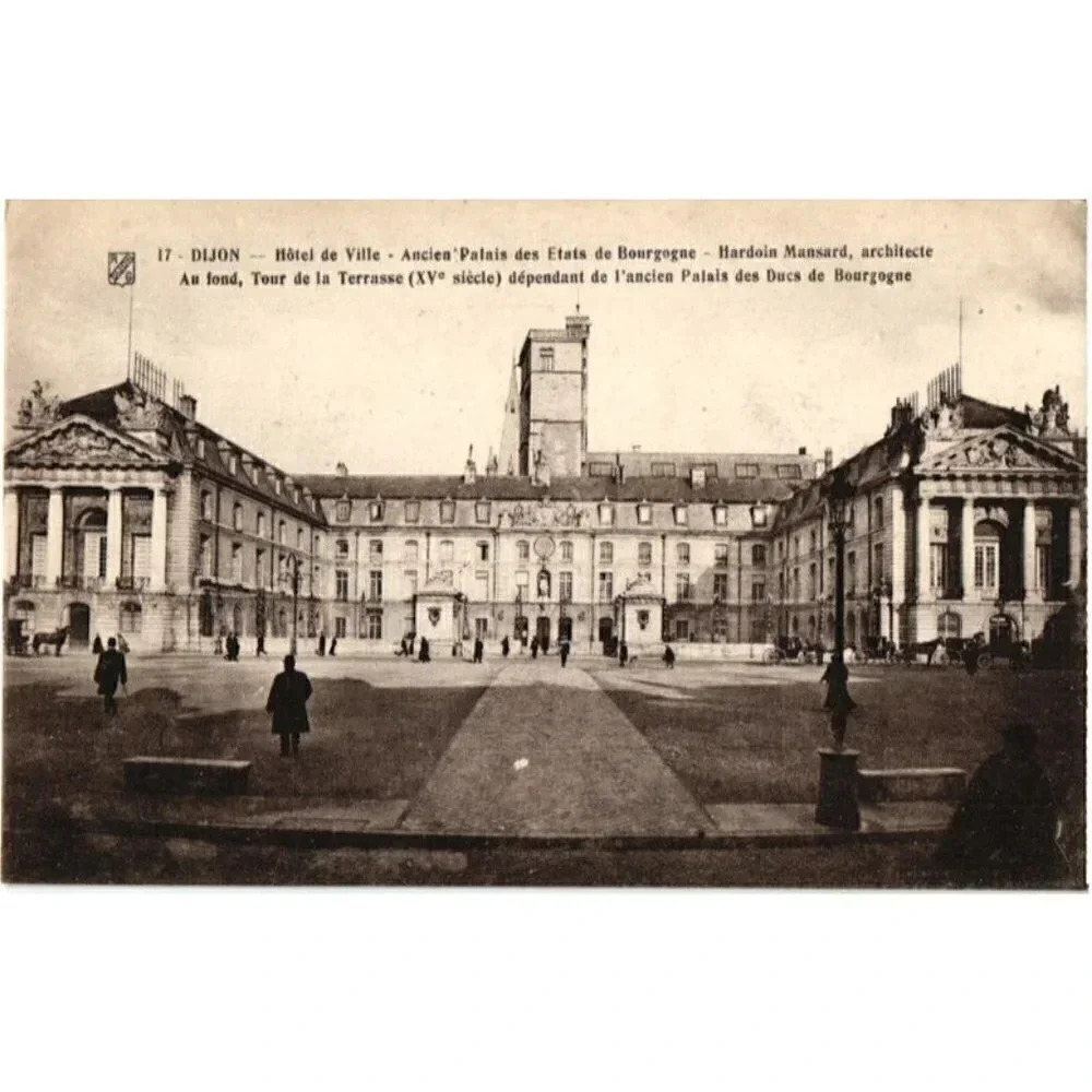 DIJON Hôtel de Ville Ancien Palais des Etats de Bourgogne- Dijon France Postcard
